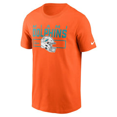 Primetime Helmet Essential T-Shirt - Miami Dolphins