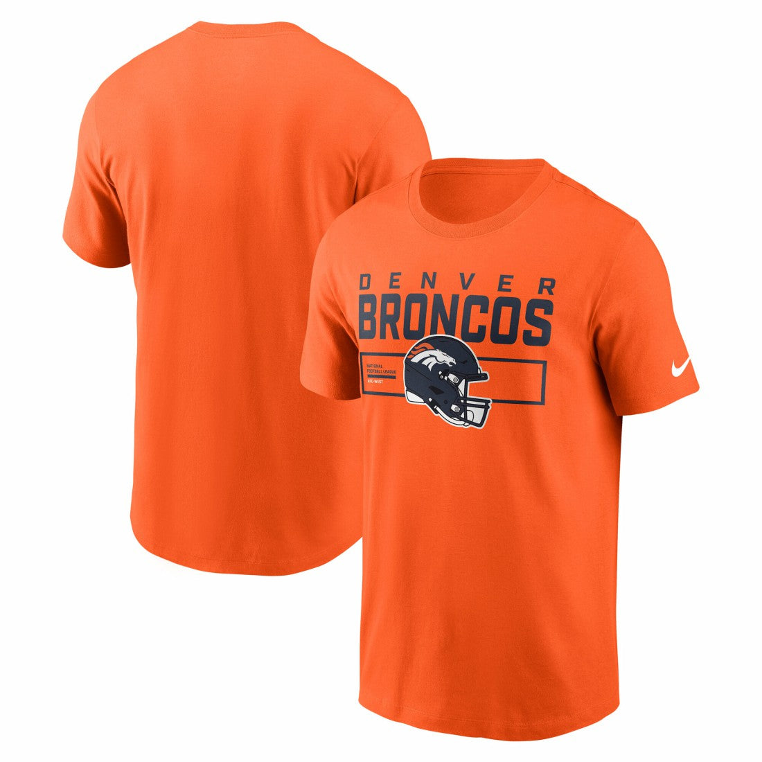Primetime Helmet Essential T-Shirt - Denver Broncos