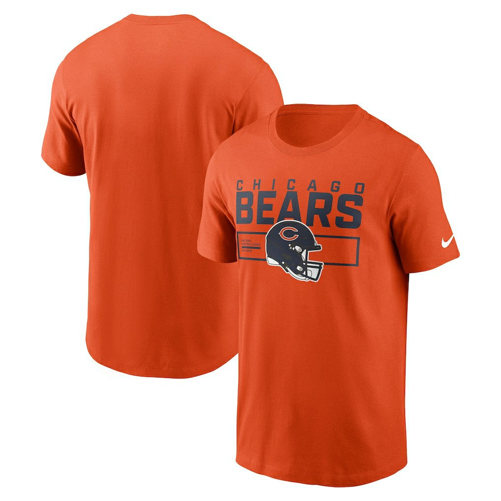 Primetime Helmet Essential T-Shirt - Chicago Bears