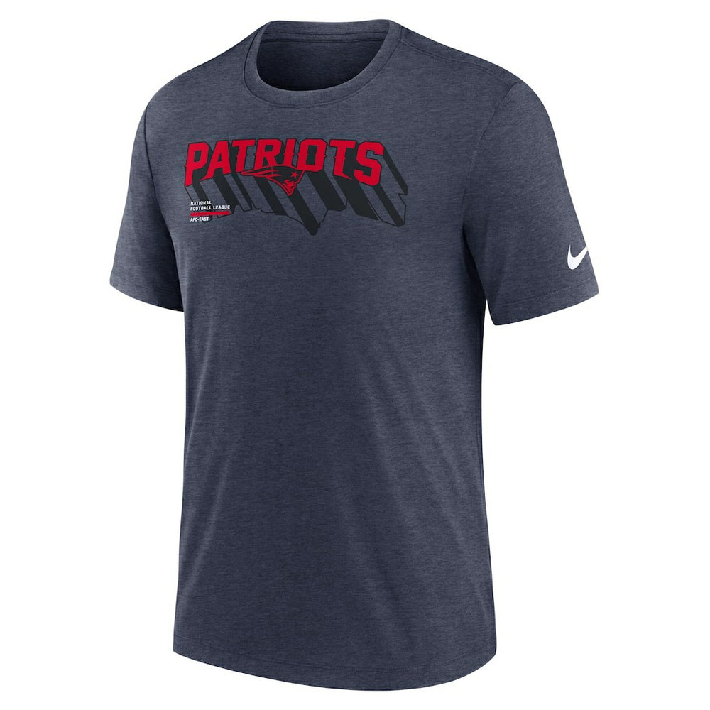 Long Pass Tri-Blend T-Shirt - New England Patriots
