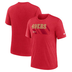 Long Pass Tri-Blend T-Shirt - San Francisco 49ers
