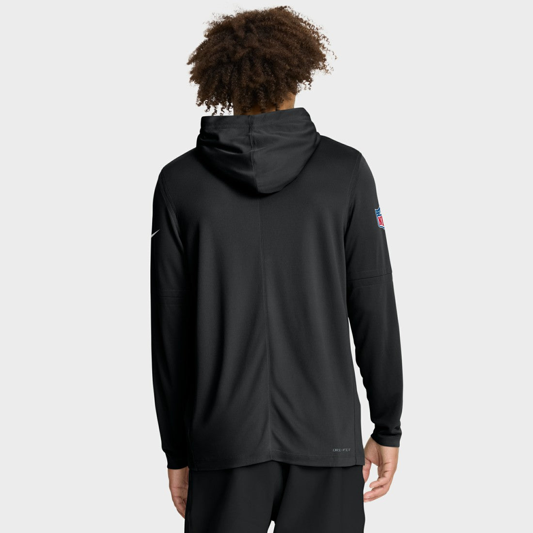 Big & Tall Sideline Dri-FIT Long Sleeve Hoodie T-Shirt - Detroit Lions