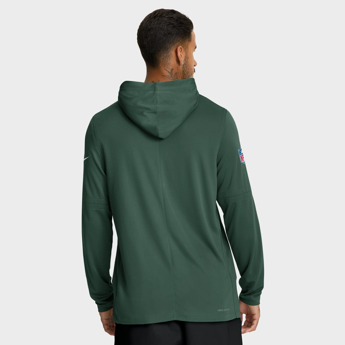 Big & Tall Sideline Dri-FIT Long Sleeve Hoodie T-Shirt - Green Bay Packers