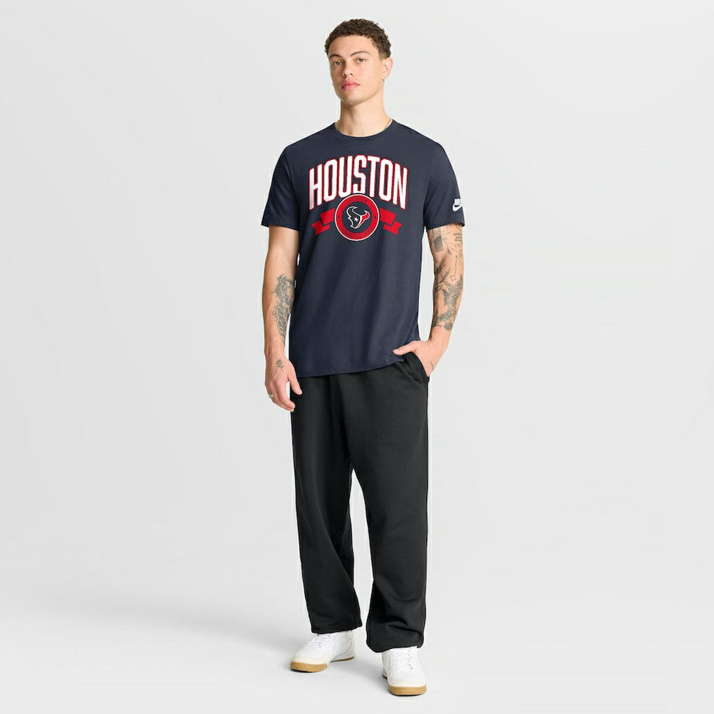 Rewind Front and Back Hit Essential T-Shirt - Houston Texans
