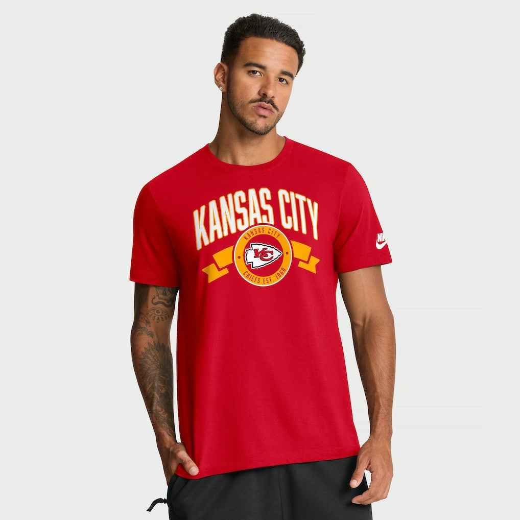 Rewind Front and Back Hit Essential T-Shirt - Kansas City Chiefs