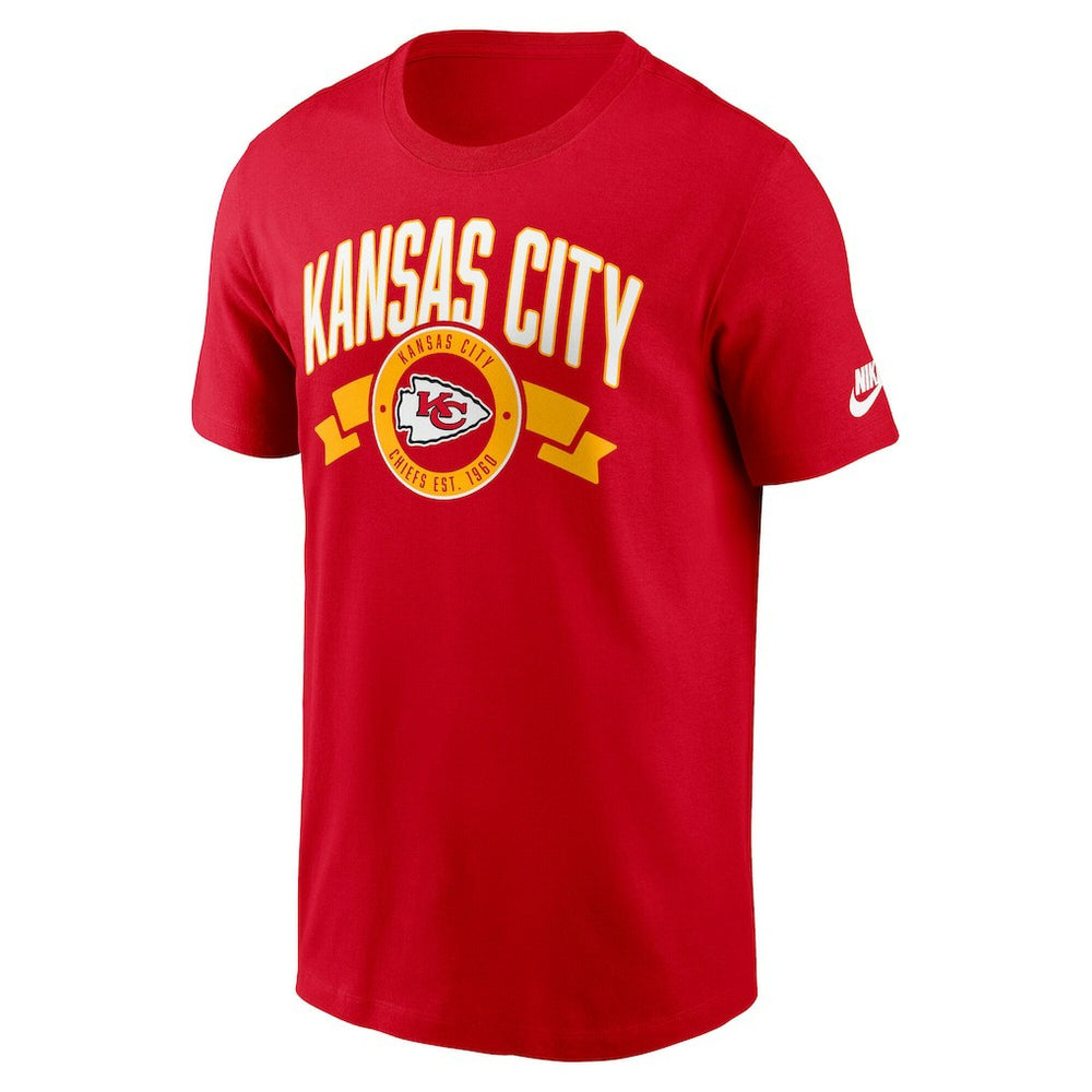 Rewind Front and Back Hit Essential T-Shirt - Kansas City Chiefs