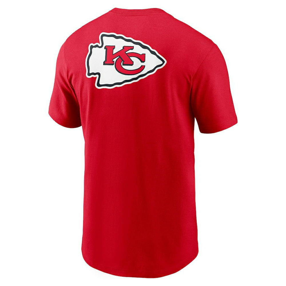 Rewind Front and Back Hit Essential T-Shirt - Kansas City Chiefs