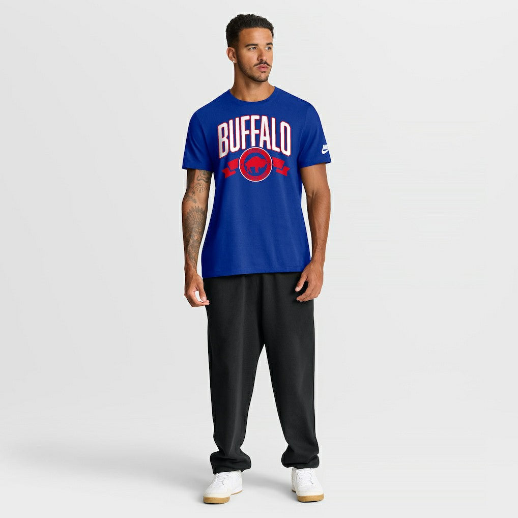 Rewind Front and Back Hit Essential T-Shirt - Buffalo Bills