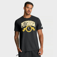 Rewind Front and Back Hit Essential T-Shirt - Pittsburgh Steelers