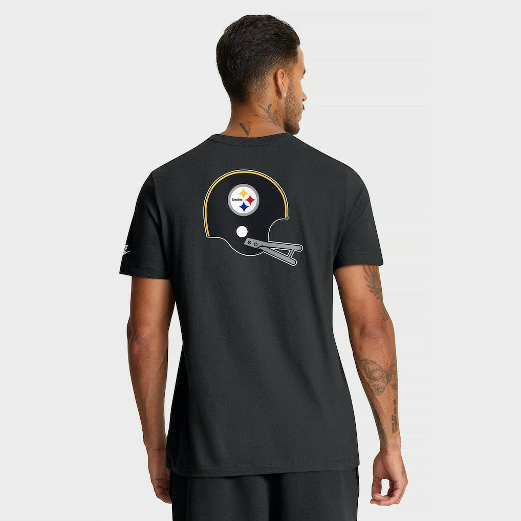 Rewind Front and Back Hit Essential T-Shirt - Pittsburgh Steelers