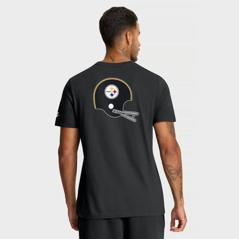 Rewind Front and Back Hit Essential T-Shirt - Pittsburgh Steelers