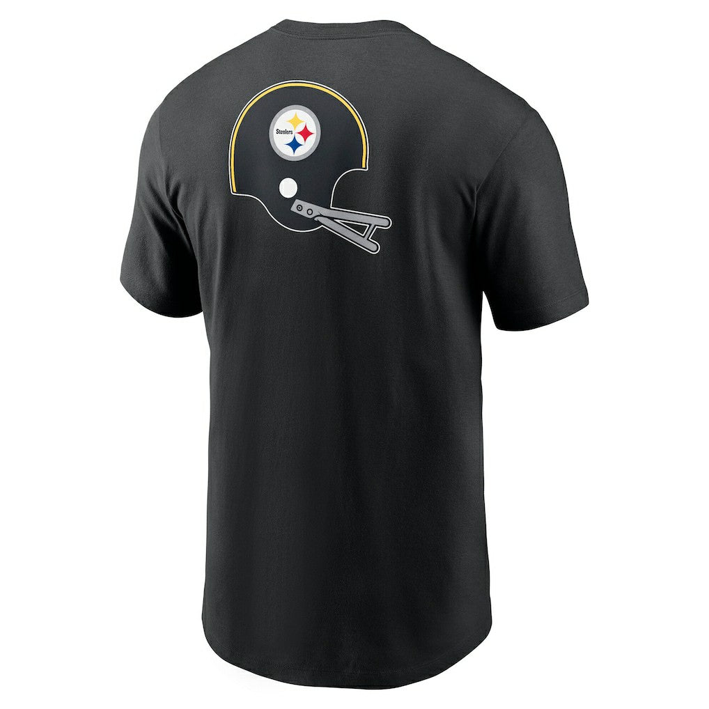 Rewind Front and Back Hit Essential T-Shirt - Pittsburgh Steelers