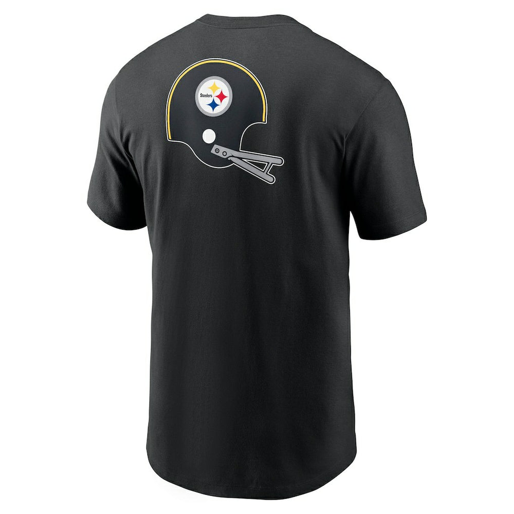 Rewind Front and Back Hit Essential T-Shirt - Pittsburgh Steelers