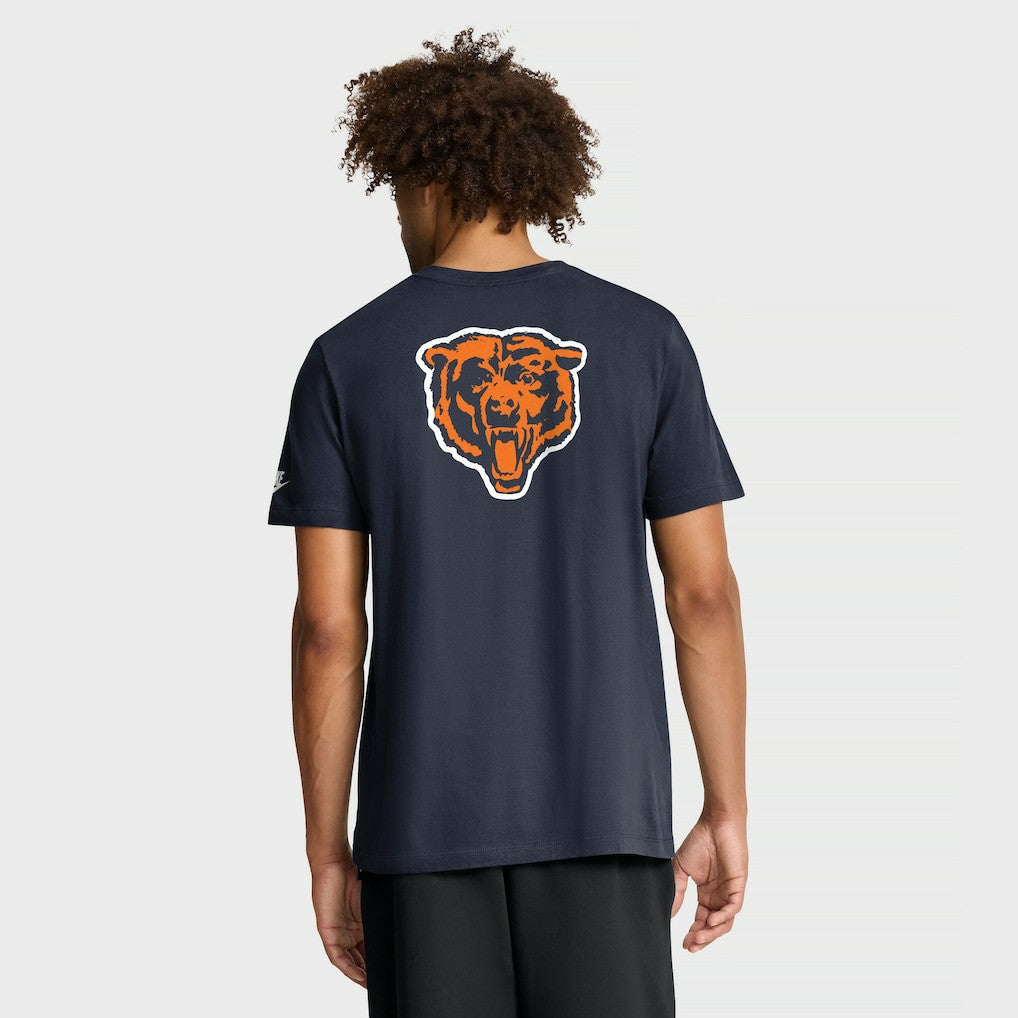 Rewind Front and Back Hit Essential T-Shirt - Chicago Bears