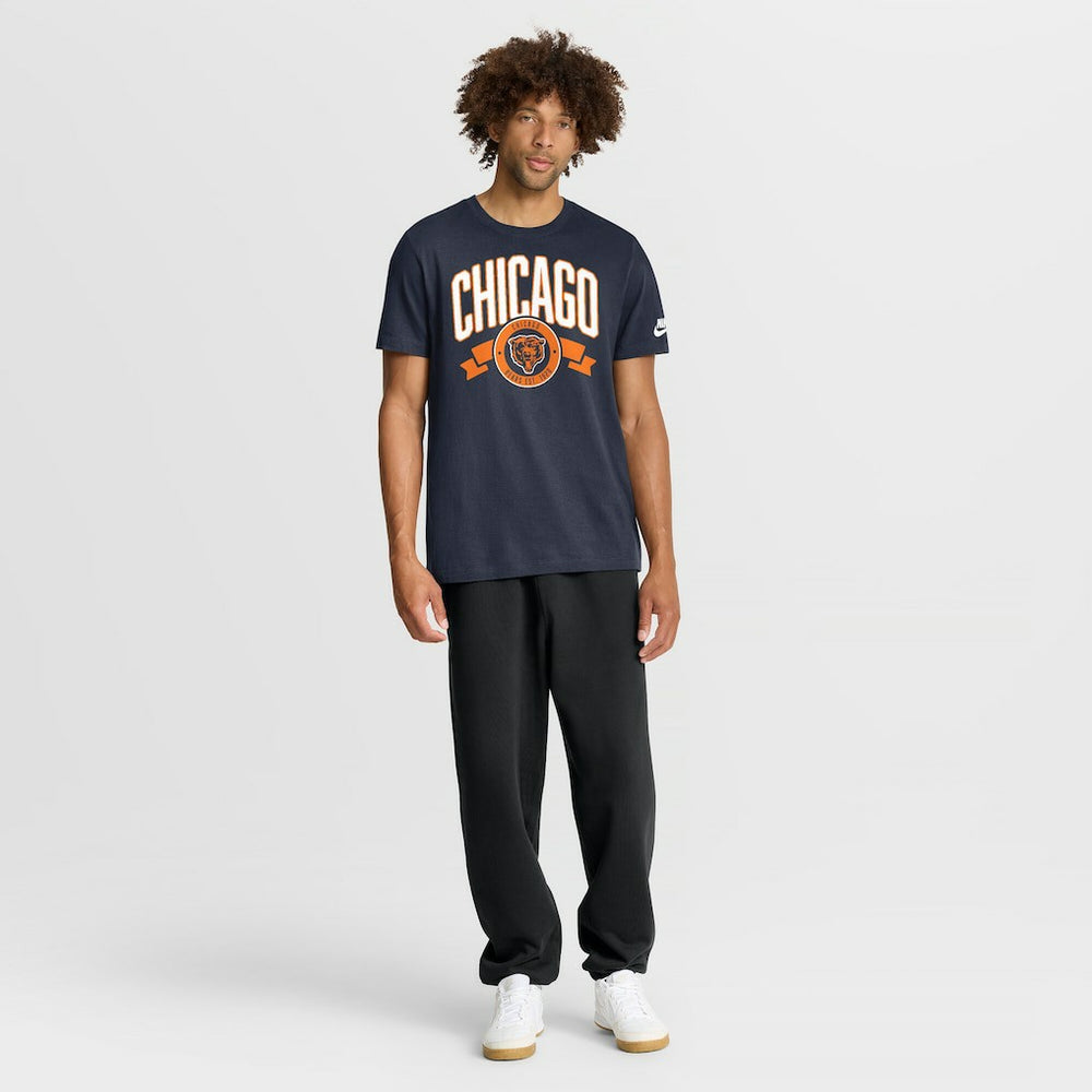 Rewind Front and Back Hit Essential T-Shirt - Chicago Bears