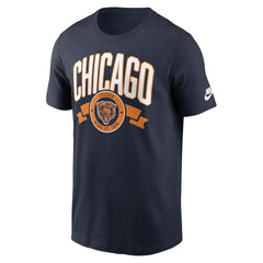 Rewind Front and Back Hit Essential T-Shirt - Chicago Bears