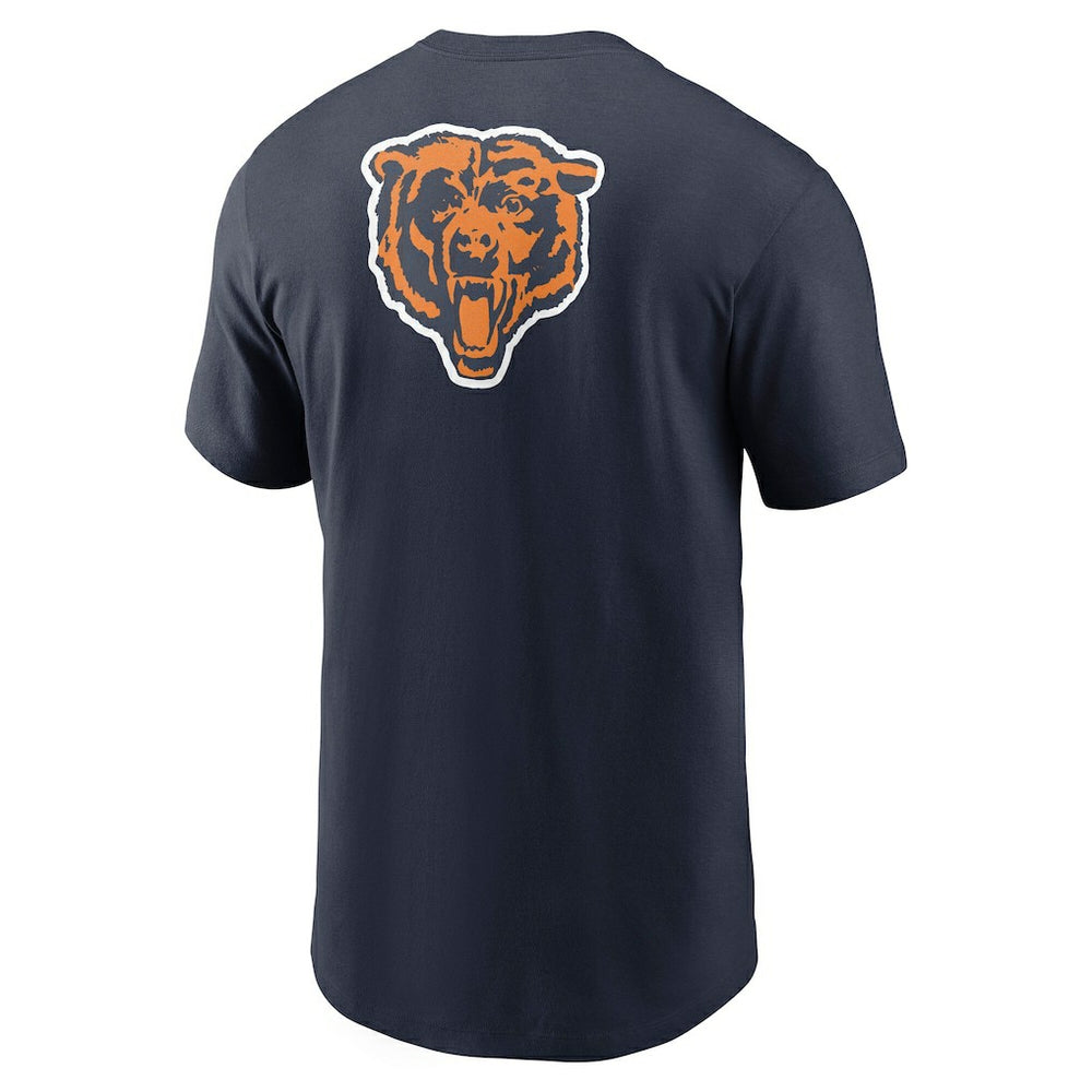 Rewind Front and Back Hit Essential T-Shirt - Chicago Bears