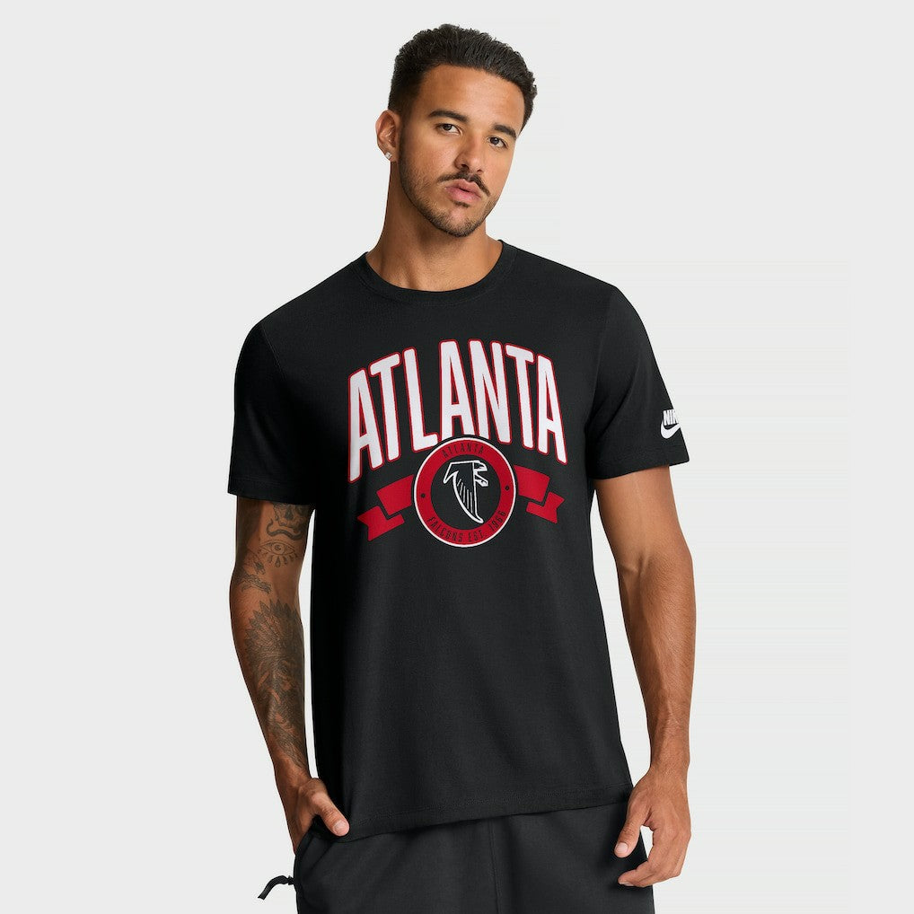 Rewind Front and Back Hit Essential T-Shirt - Atlanta Falcons