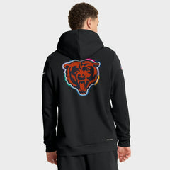 Tall 2025 NFL Crucial Catch Sideline Standard Issue Dri-FIT Hoodie - Chicago Bears