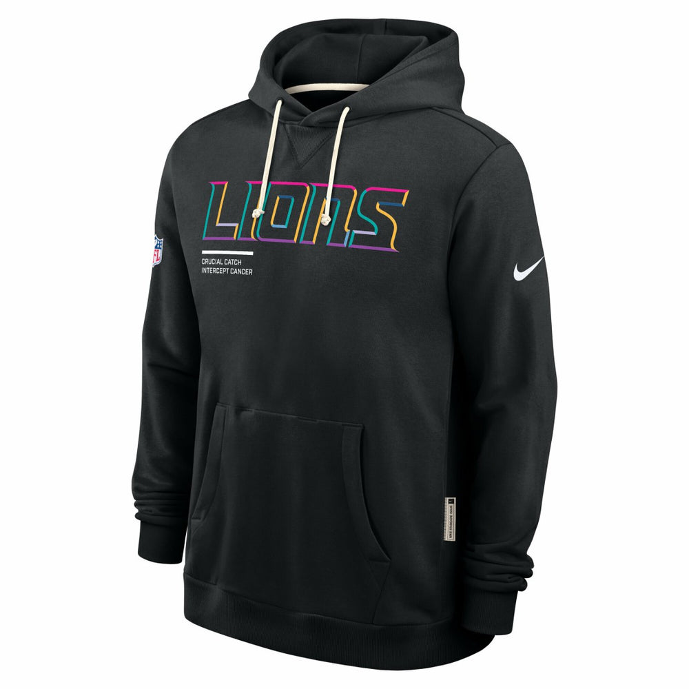 Tall 2025 NFL Crucial Catch Sideline Standard Issue Dri-FIT Hoodie - Detroit Lions
