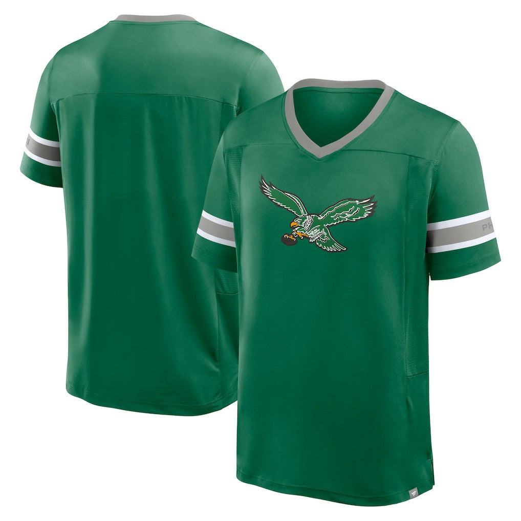 Hometown Premium Hashmark V-Neck T-Shirt - Philadelphia Eagles