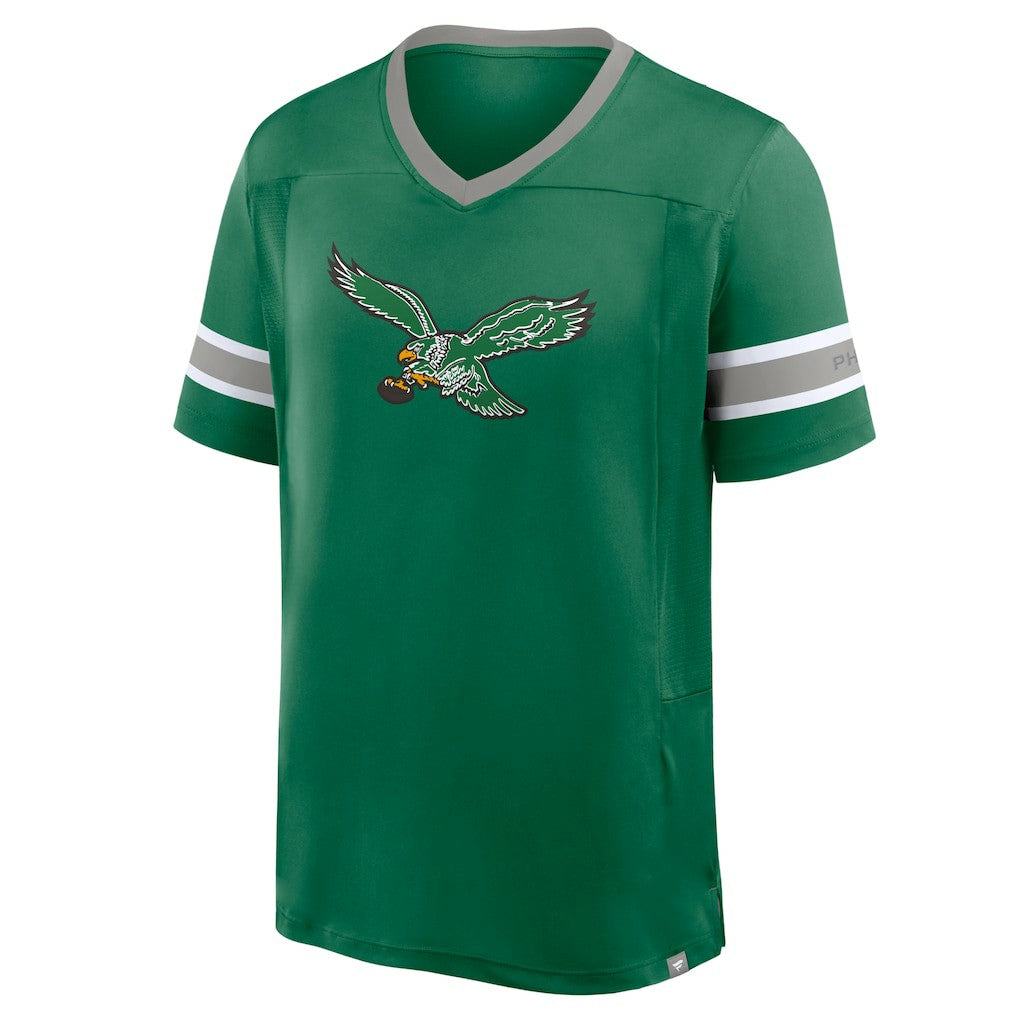 Hometown Premium Hashmark V-Neck T-Shirt - Philadelphia Eagles