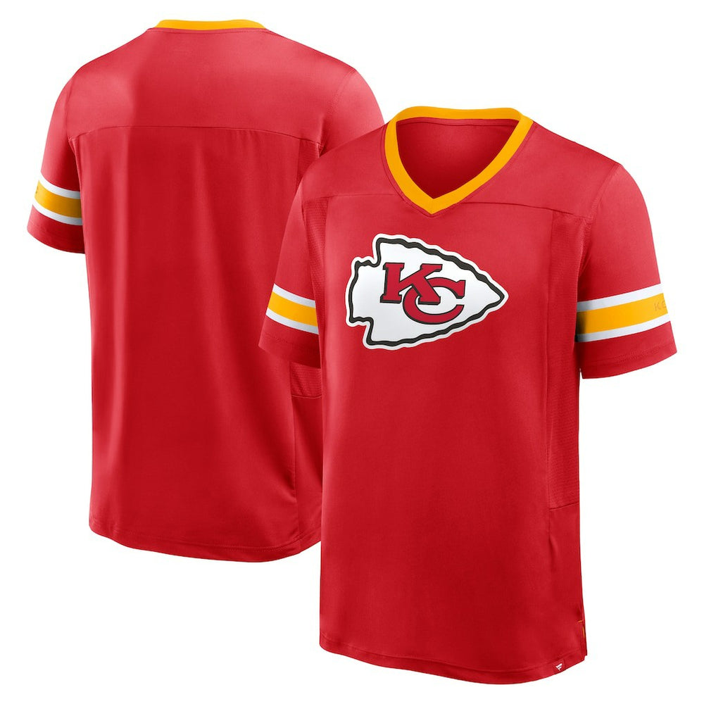 Hometown Premium Hashmark V-Neck T-Shirt - Kansas City Chiefs