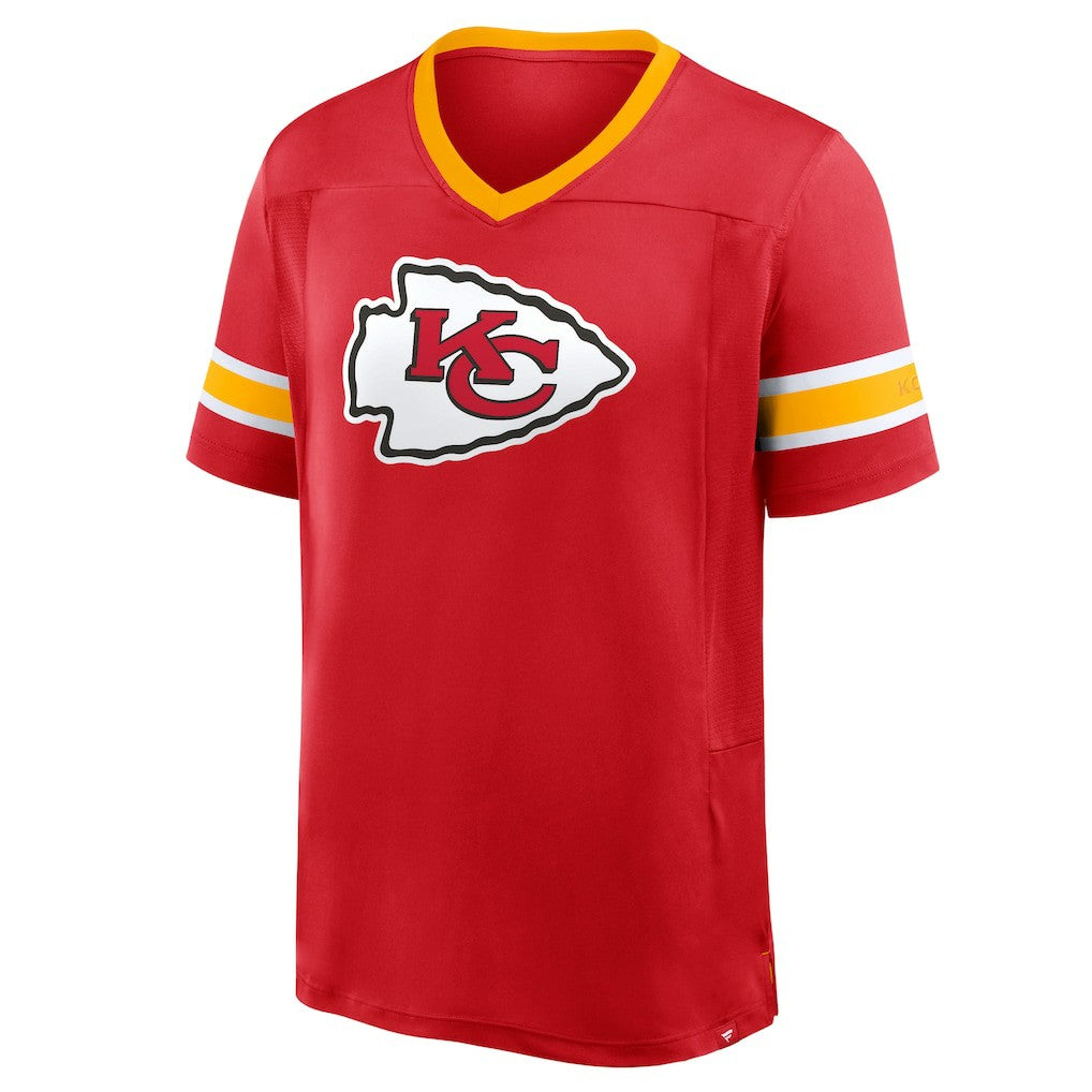 Hometown Premium Hashmark V-Neck T-Shirt - Kansas City Chiefs