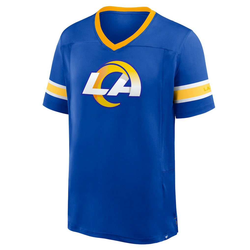 Hometown Premium Hashmark V-Neck T-Shirt - Los Angeles Rams