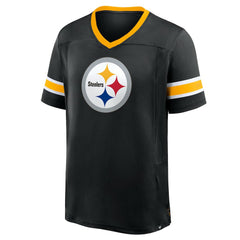 Hometown Premium Hashmark V-Neck T-Shirt - Pittsburgh Steelers
