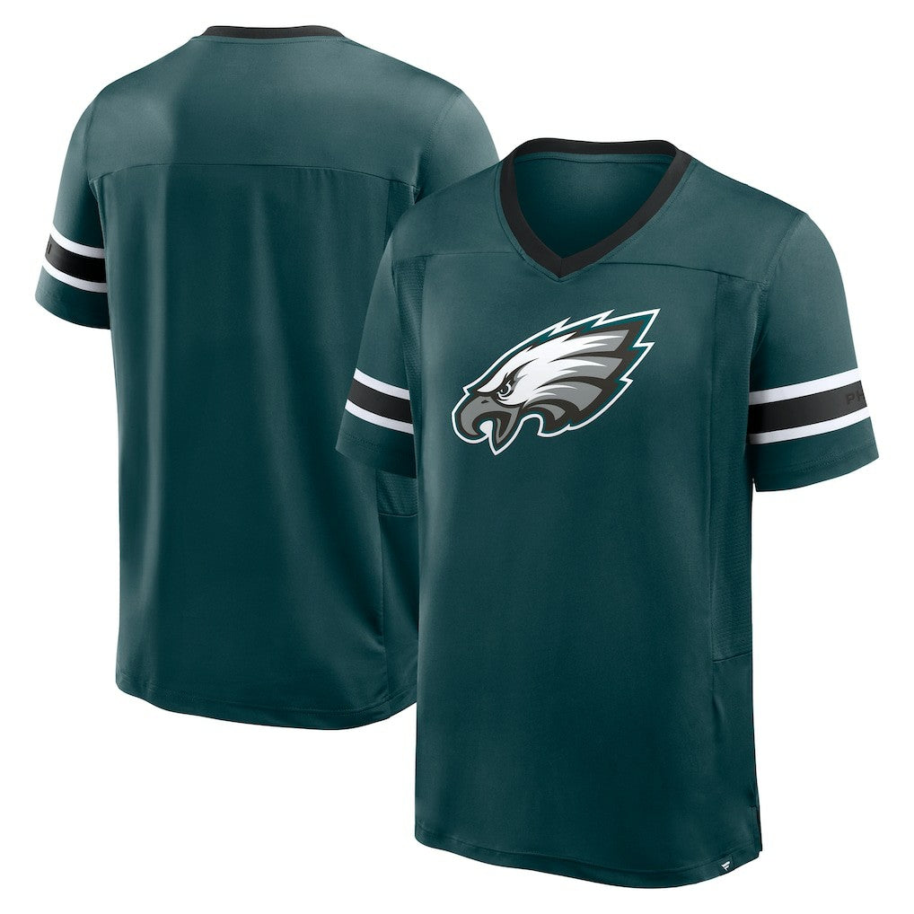 Hometown Premium Hashmark V-Neck T-Shirt - Philadelphia Eagles