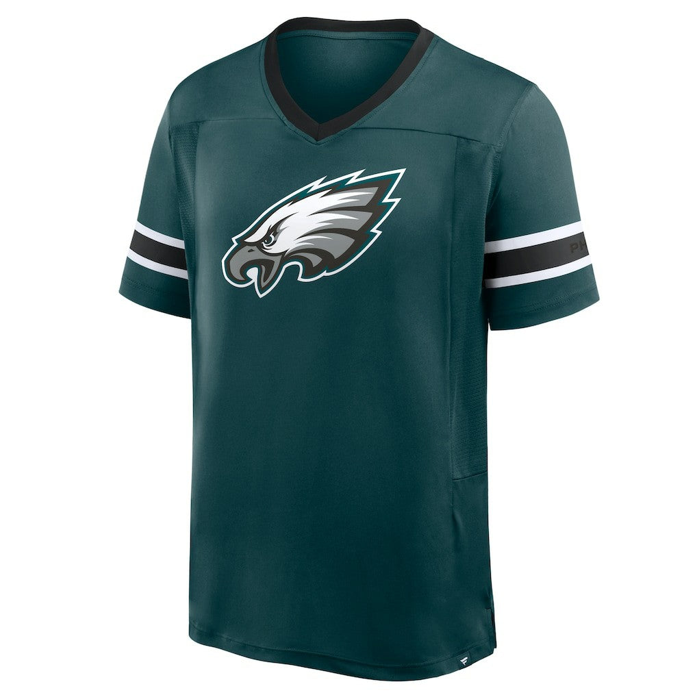Hometown Premium Hashmark V-Neck T-Shirt - Philadelphia Eagles