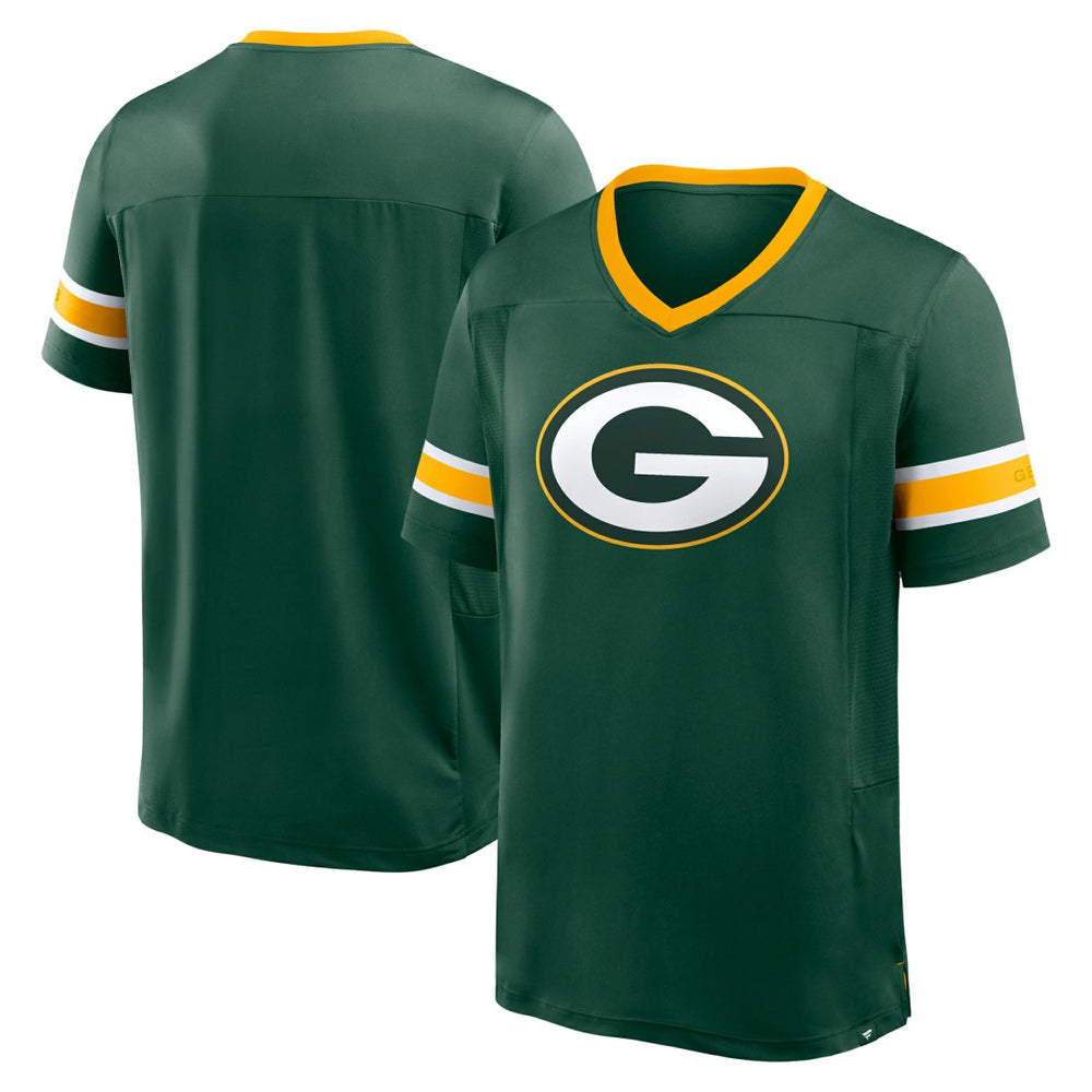 Hometown Premium Hashmark V-Neck T-Shirt - Green Bay Packers