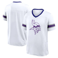 Redzone Hashmark V-Neck T-Shirt - Minnesota Vikings
