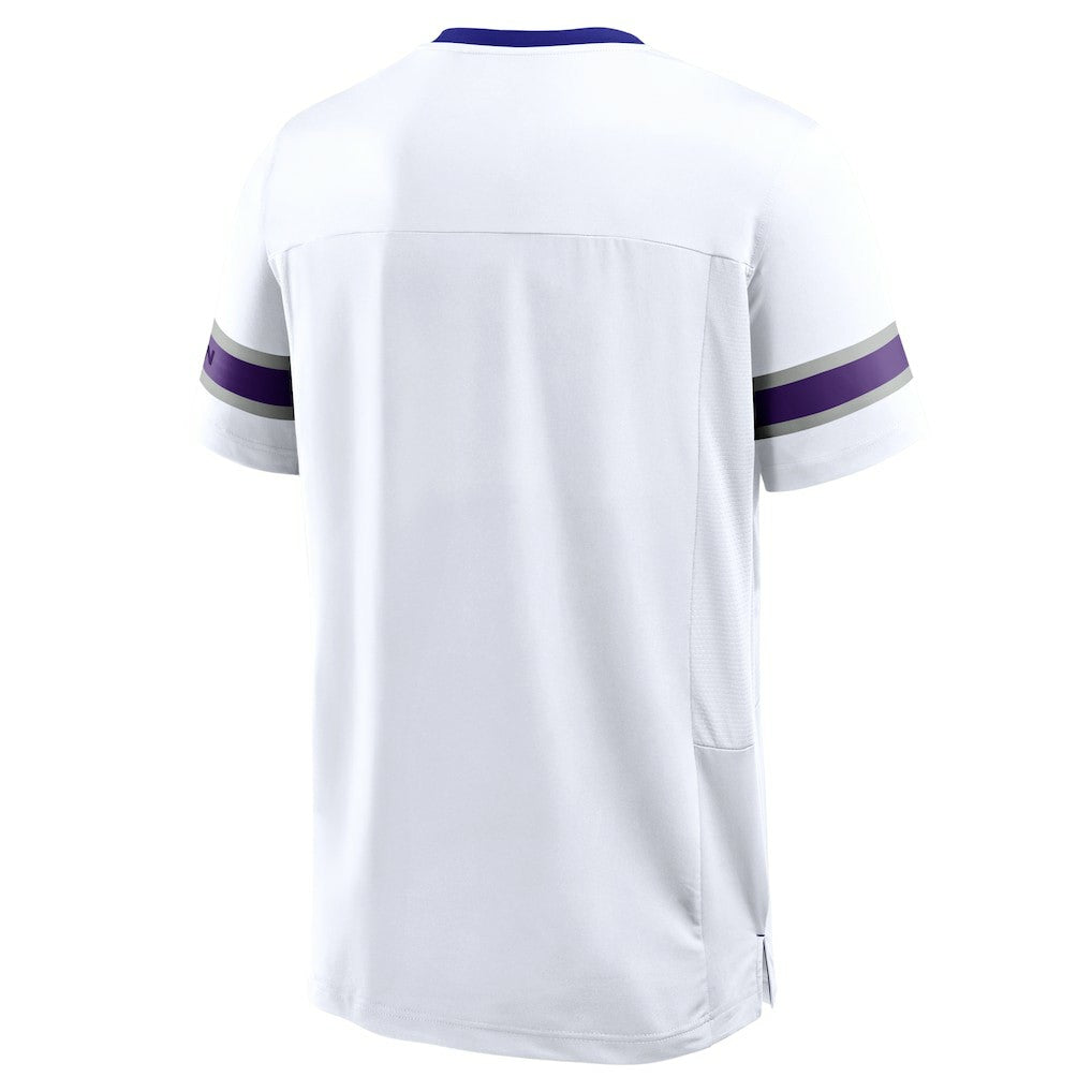 Redzone Hashmark V-Neck T-Shirt - Minnesota Vikings