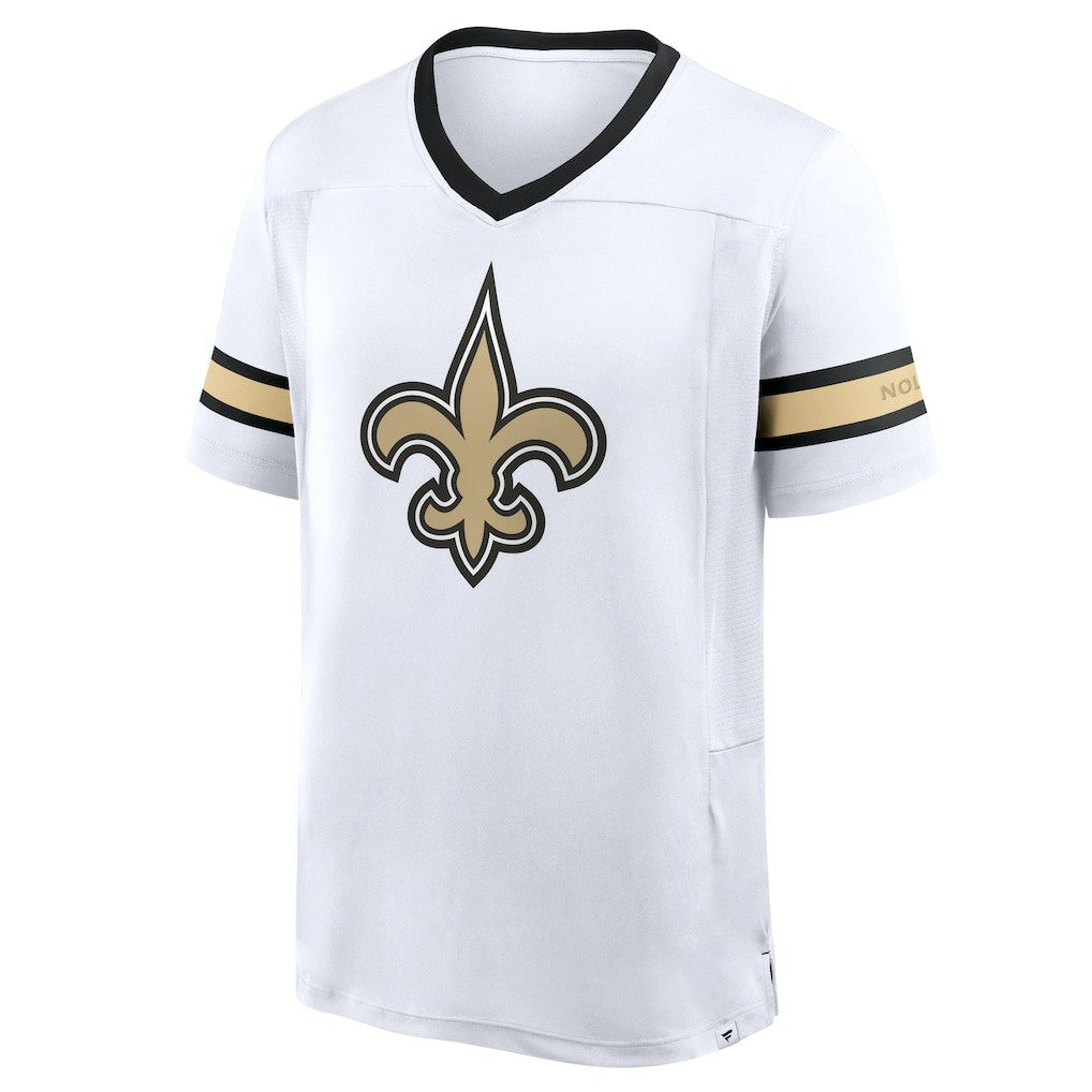 Redzone Hashmark V-Neck T-Shirt - New Orleans Saints