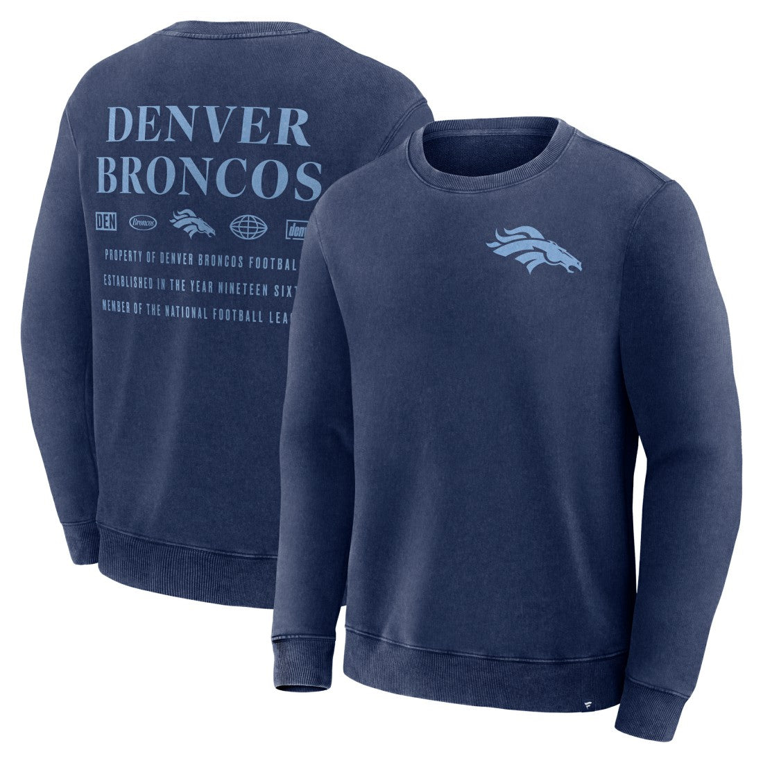 Deep Route Pullover Sweatshirt - Denver Broncos