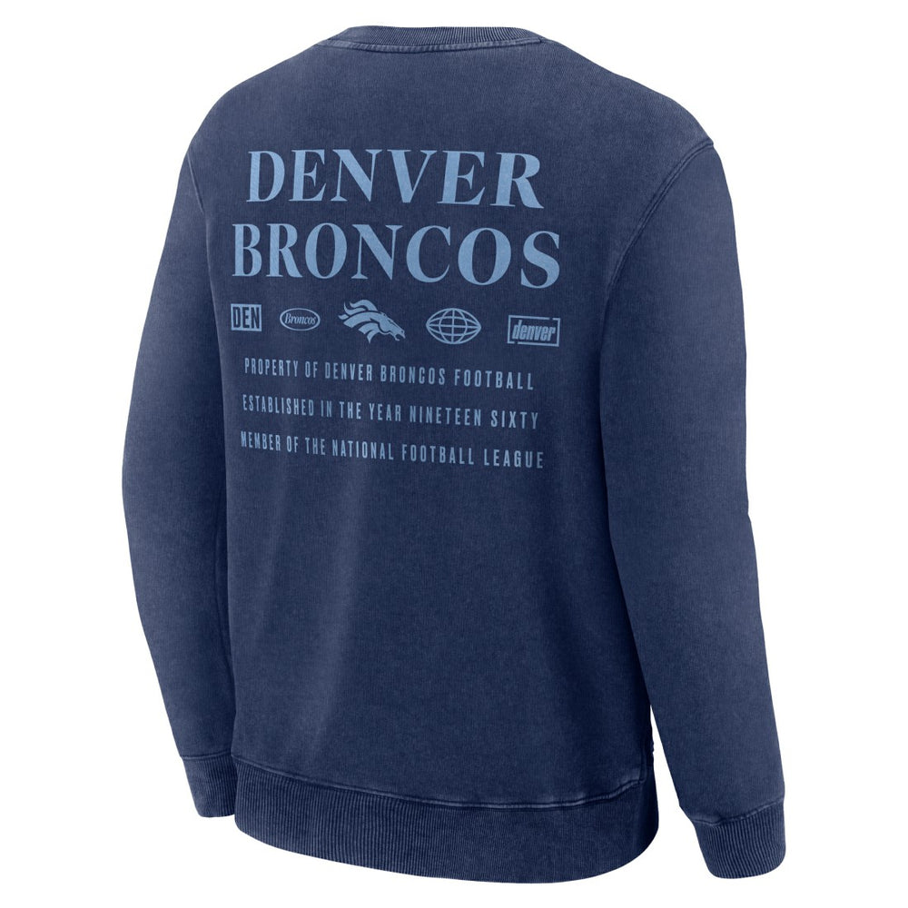 Deep Route Pullover Sweatshirt - Denver Broncos