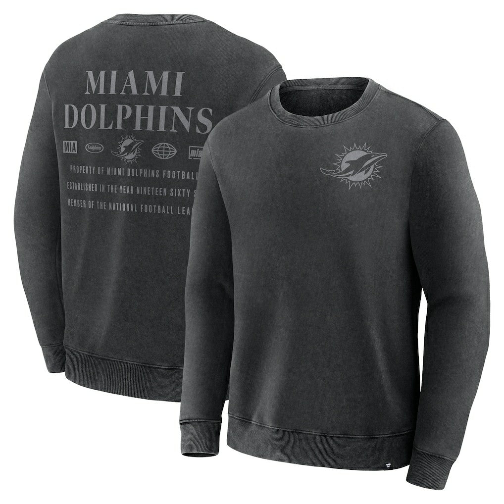 Deep Route Pullover Sweatshirt - Miami Dolphins