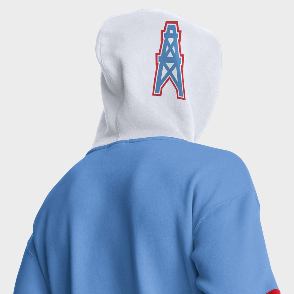Helmet Retro Pullover Hoodie - Tennessee Titans