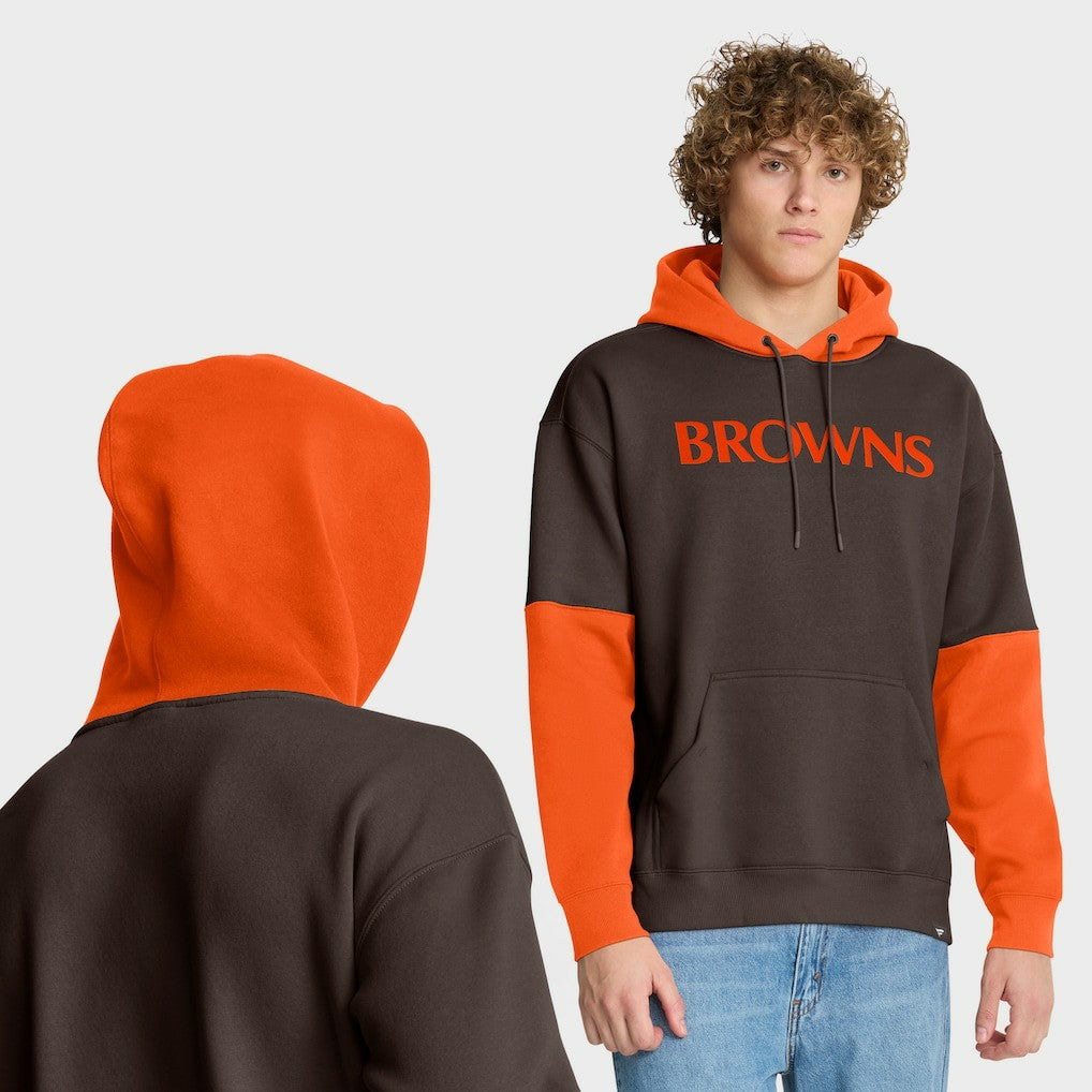 Helmet Retro Pullover Hoodie - Cleveland Browns
