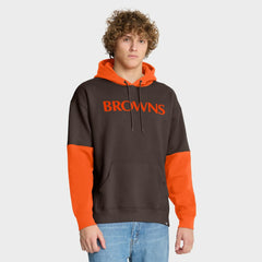 Helmet Retro Pullover Hoodie - Cleveland Browns
