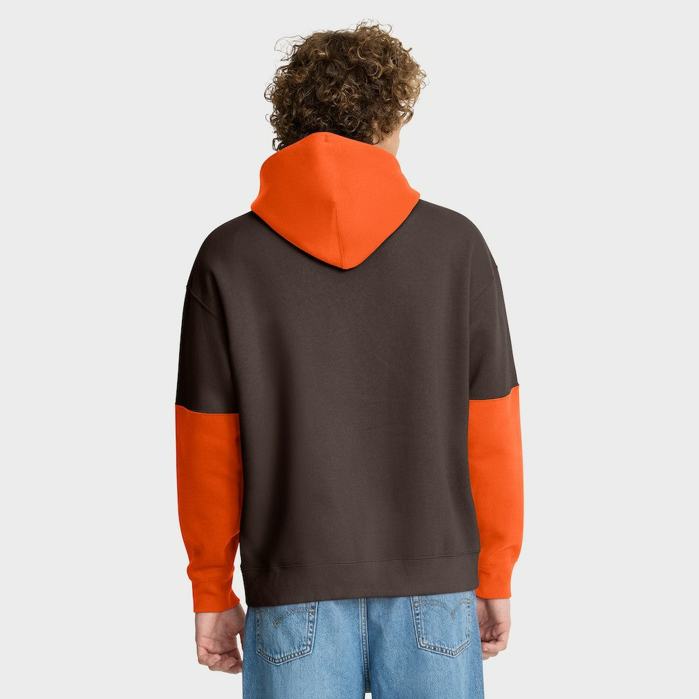 Helmet Retro Pullover Hoodie - Cleveland Browns