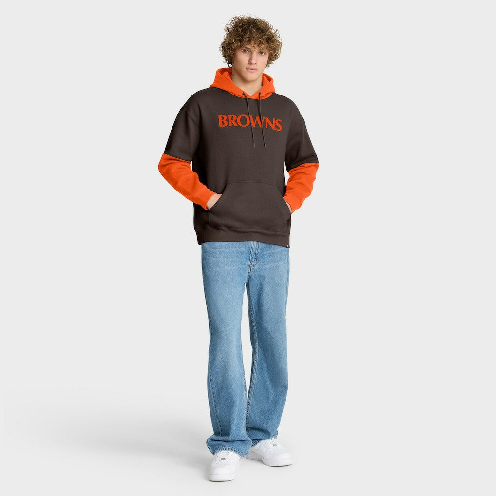 Helmet Retro Pullover Hoodie - Cleveland Browns