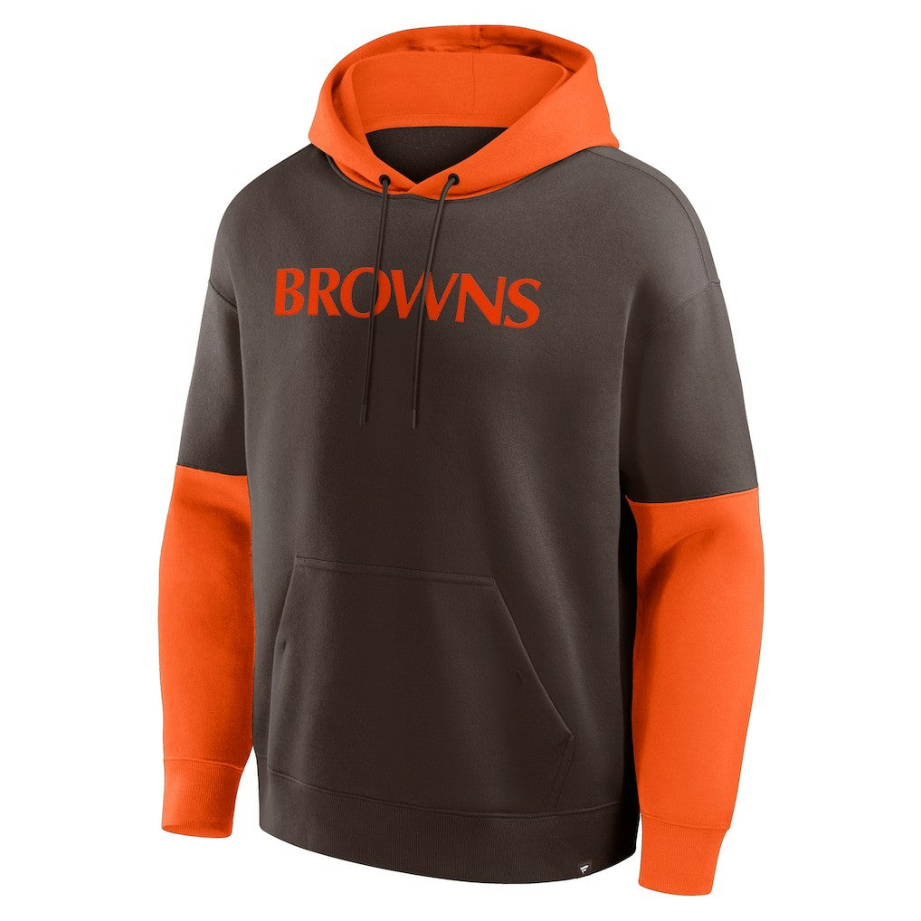 Helmet Retro Pullover Hoodie - Cleveland Browns
