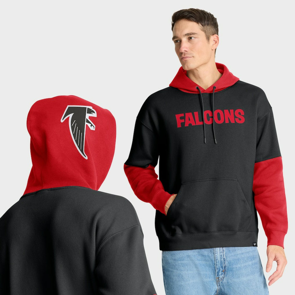Helmet Retro Pullover Hoodie - Atlanta Falcons