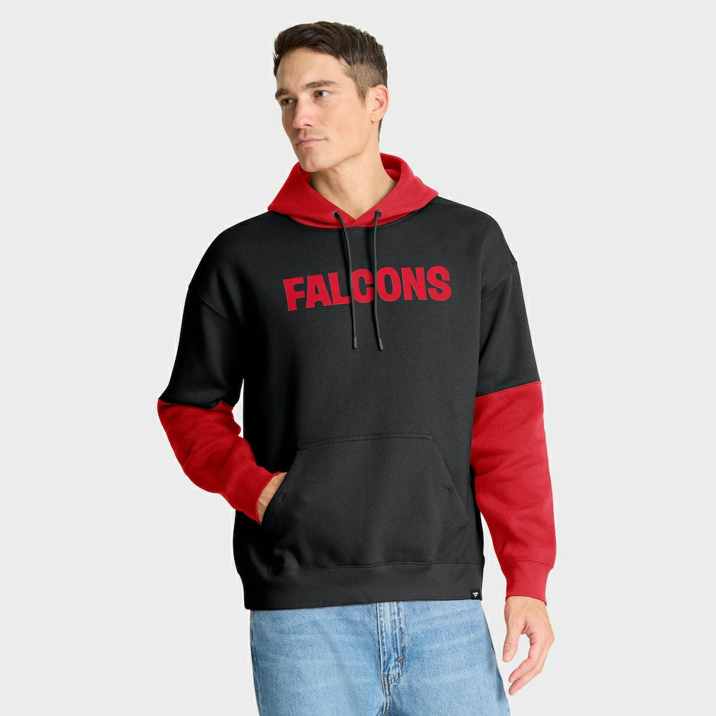 Helmet Retro Pullover Hoodie - Atlanta Falcons