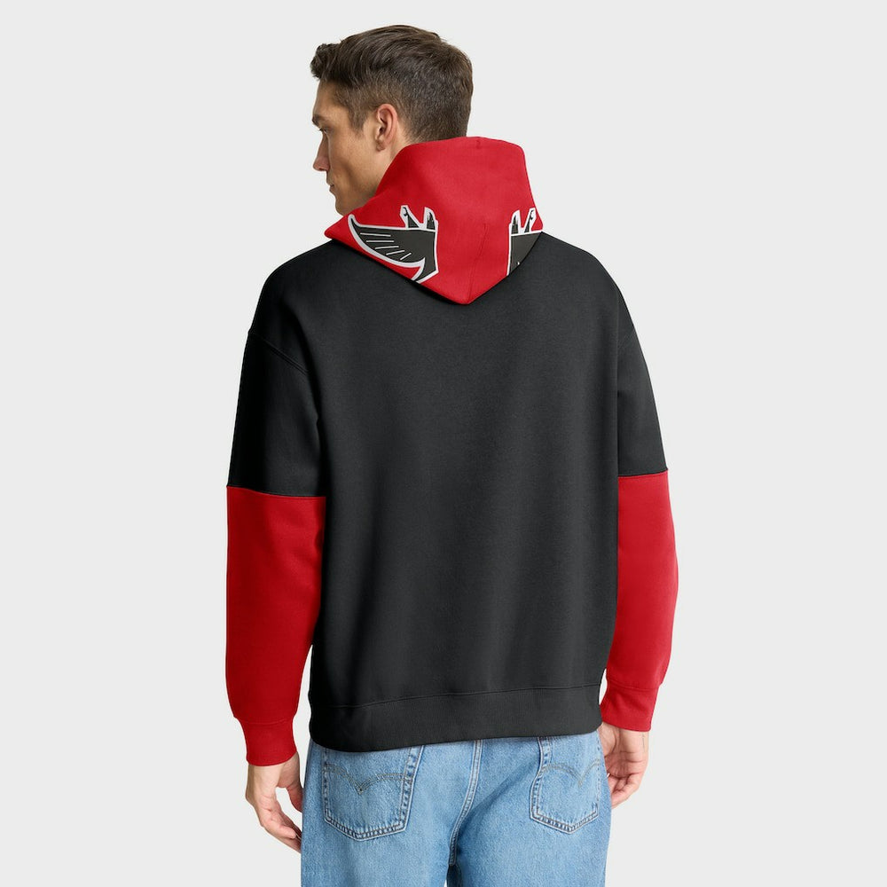Helmet Retro Pullover Hoodie - Atlanta Falcons