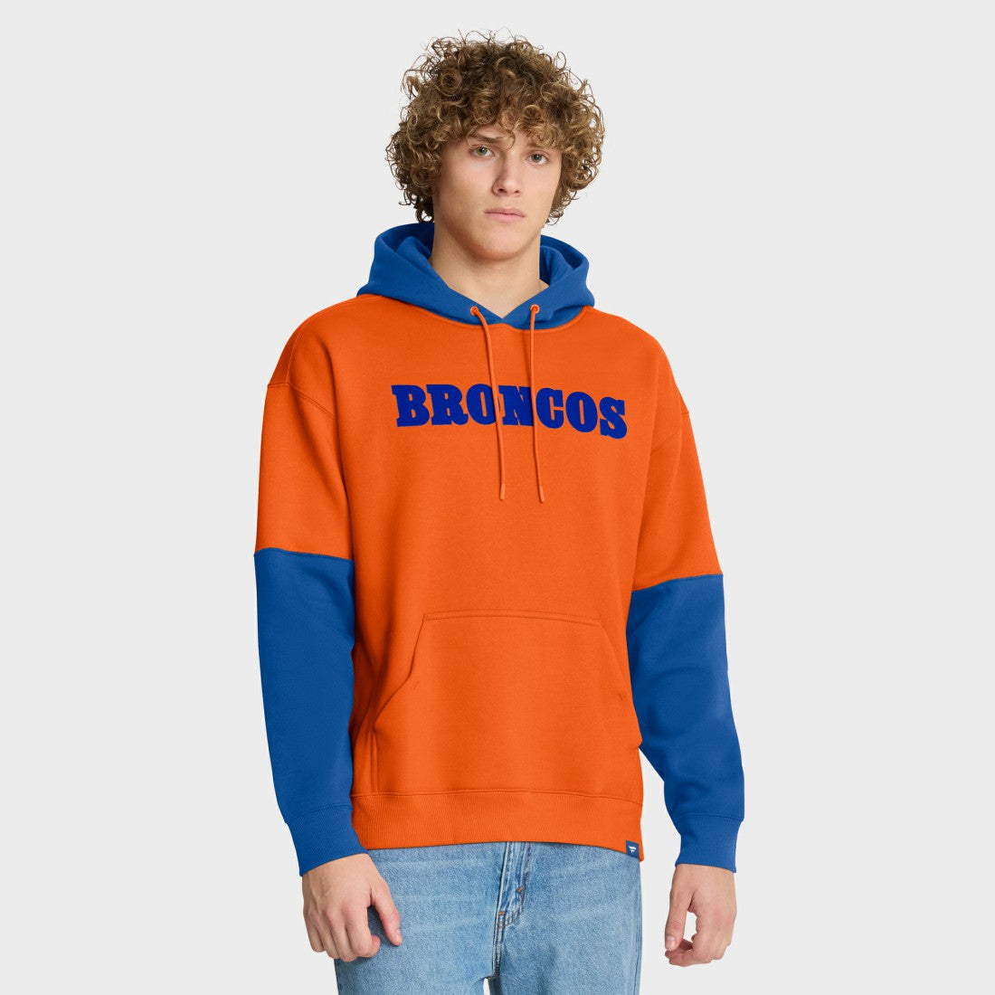Helmet Retro Pullover Hoodie - Denver Broncos