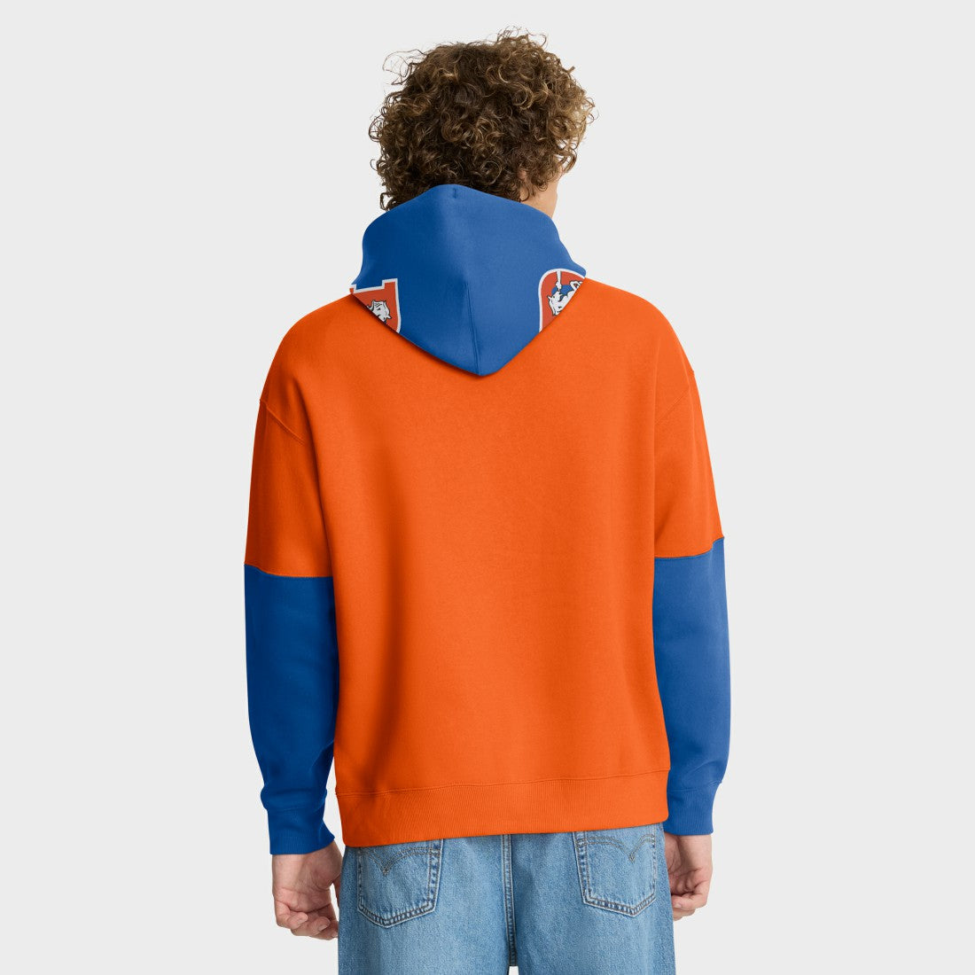 Helmet Retro Pullover Hoodie - Denver Broncos